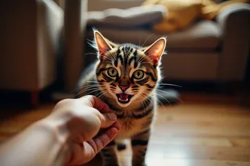 Mój kot mnie atakuje i gryzie: kompleksowy przewodnik po agresji u kotów